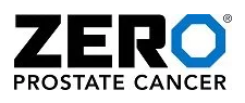 Zero the end of prostate cancer logo